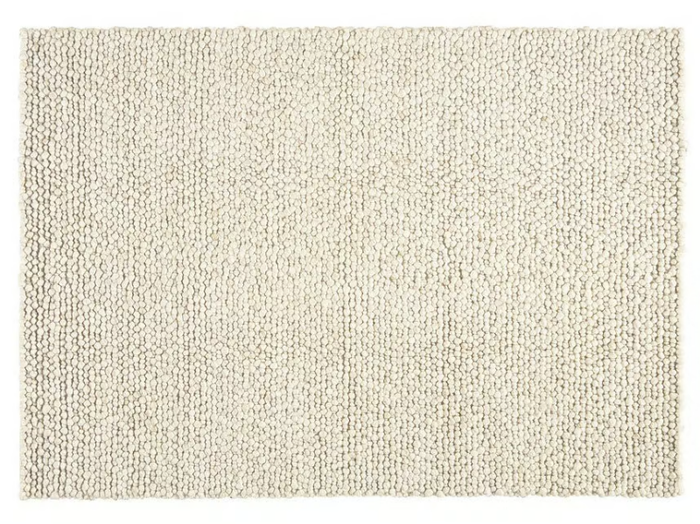 BUBBLES - Solid-color rectangular wool rug _ Toulemonde Bochart